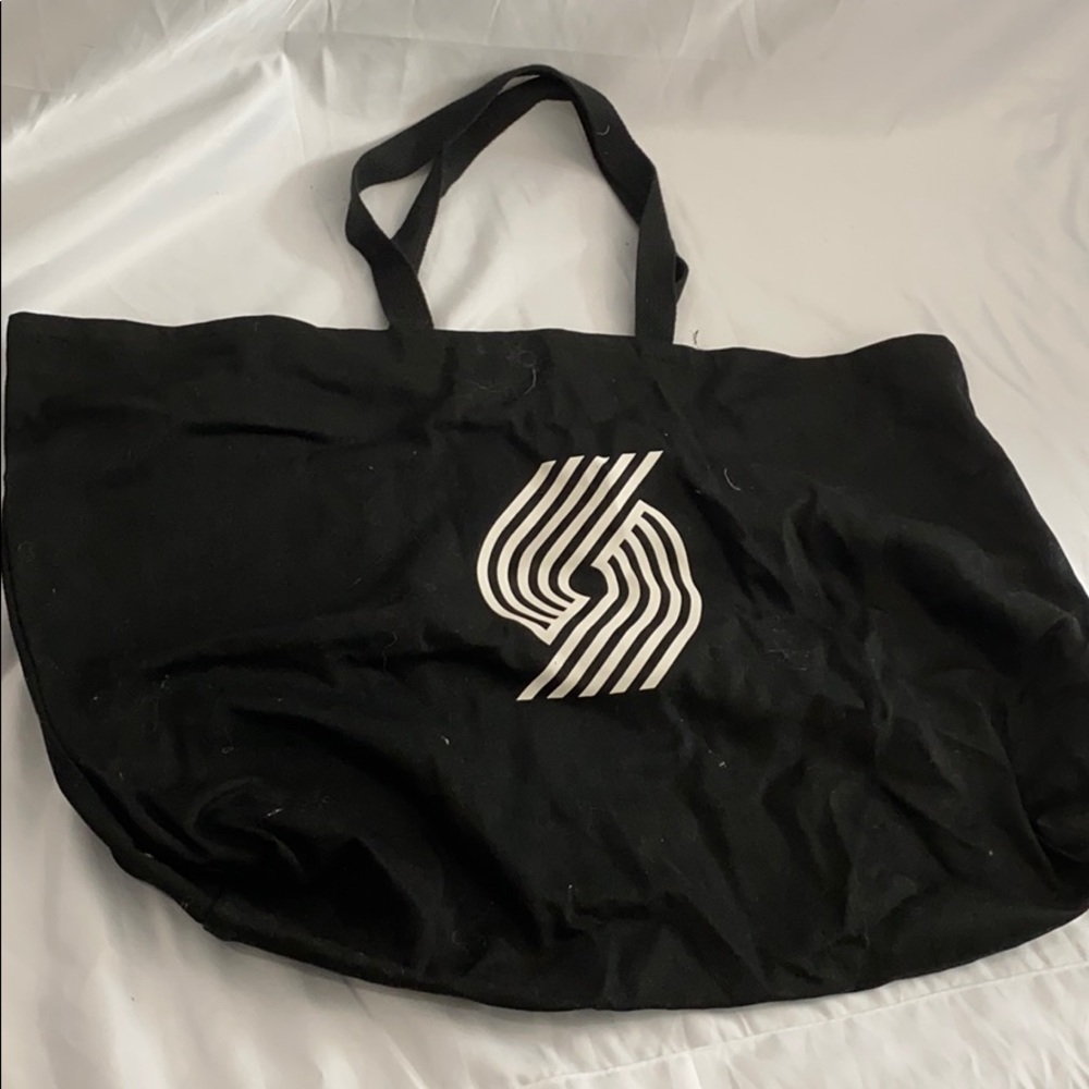 Oversized Portland trailblazers canvas bag